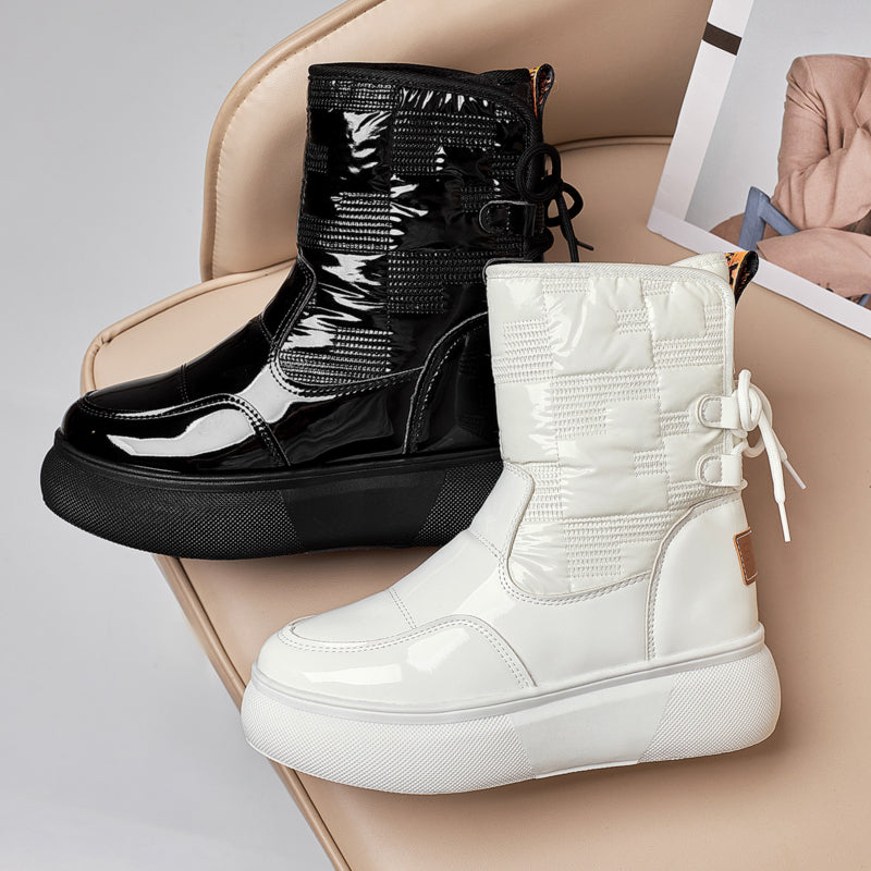Nora - Damen Winterstiefel mit Fellfutter