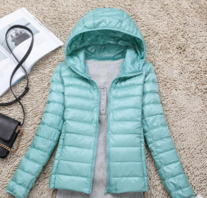 Lina – Leicht gesteppte Kapuzenjacke Damen