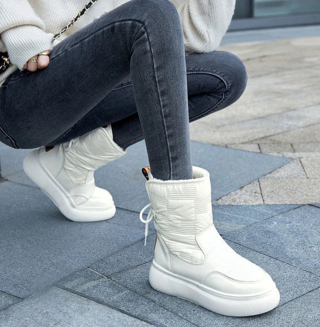 Nora - Damen Winterstiefel mit Fellfutter