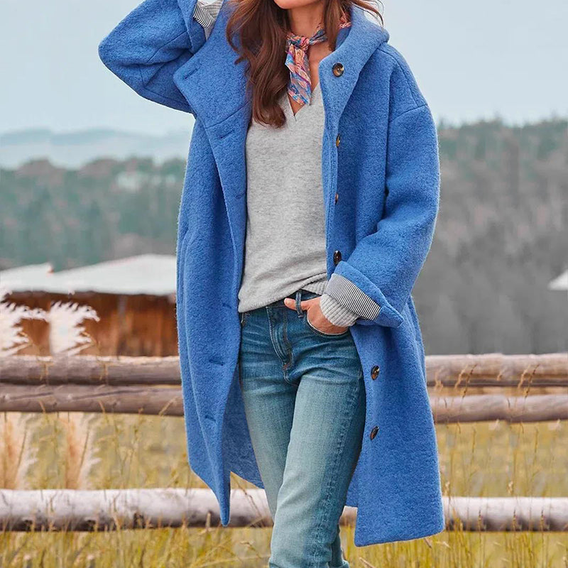 Clara – Damen Wintermantel mit Oversize-Schnitt