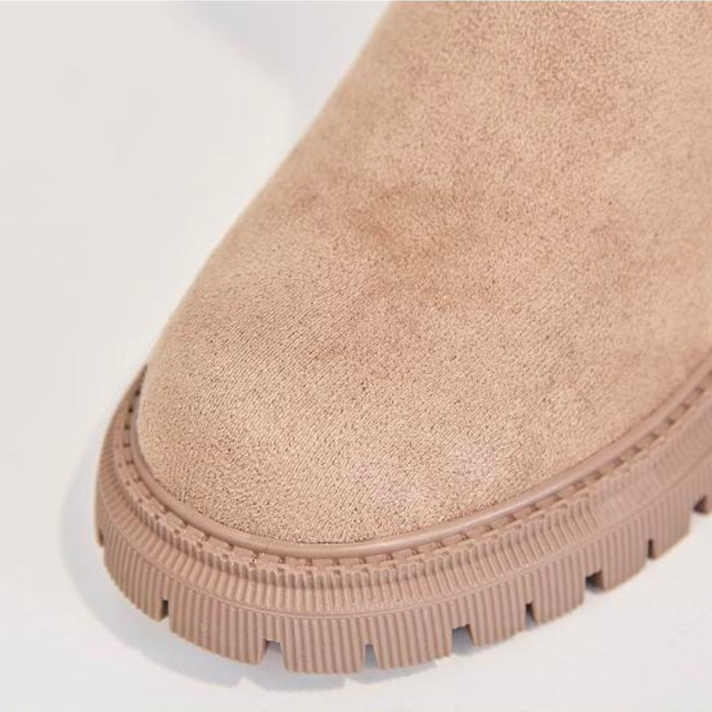 Livia – Damen Winterboots mit Fellfutter und Reißverschluss