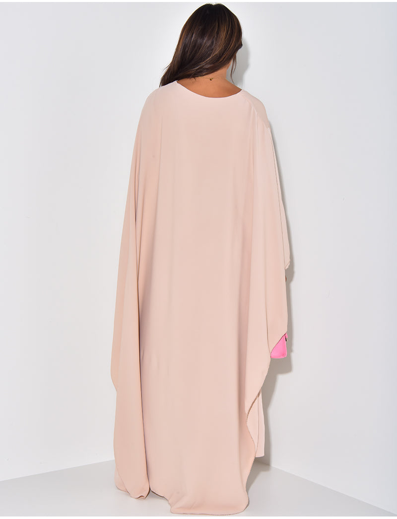 Amira – Maxikleid Damen mit Cape-Ärmeln