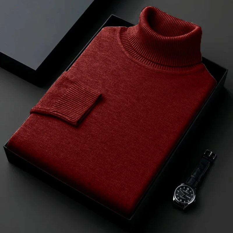 Alexander - Rollkragenpullover aus Wolle für Herren