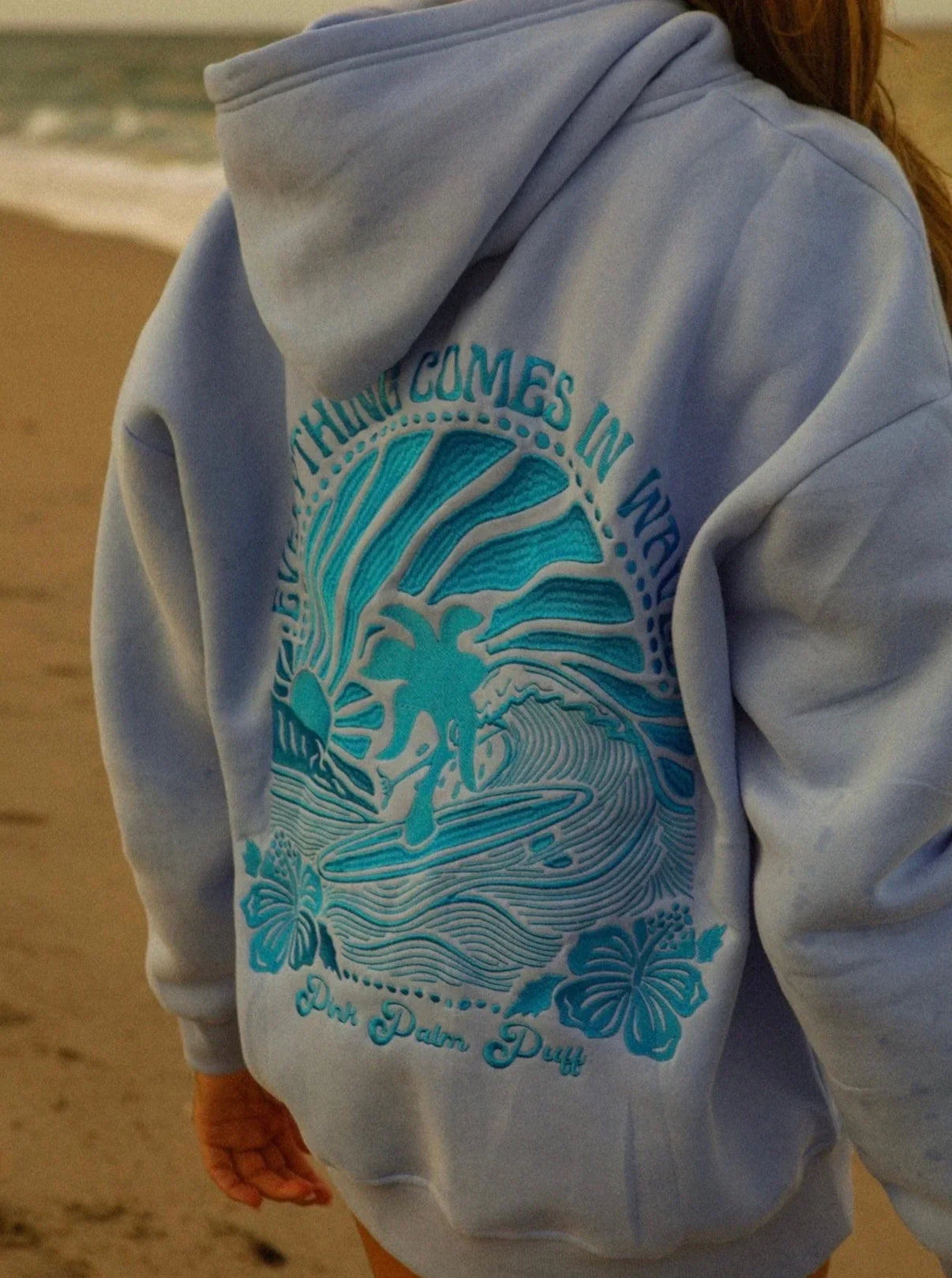 Leonie – Oversized Beach Hoodie Damen
