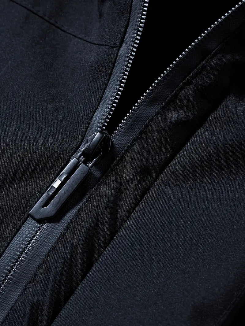 Lars – Winterjacke Herren mit Kapuze und Fleecefutter