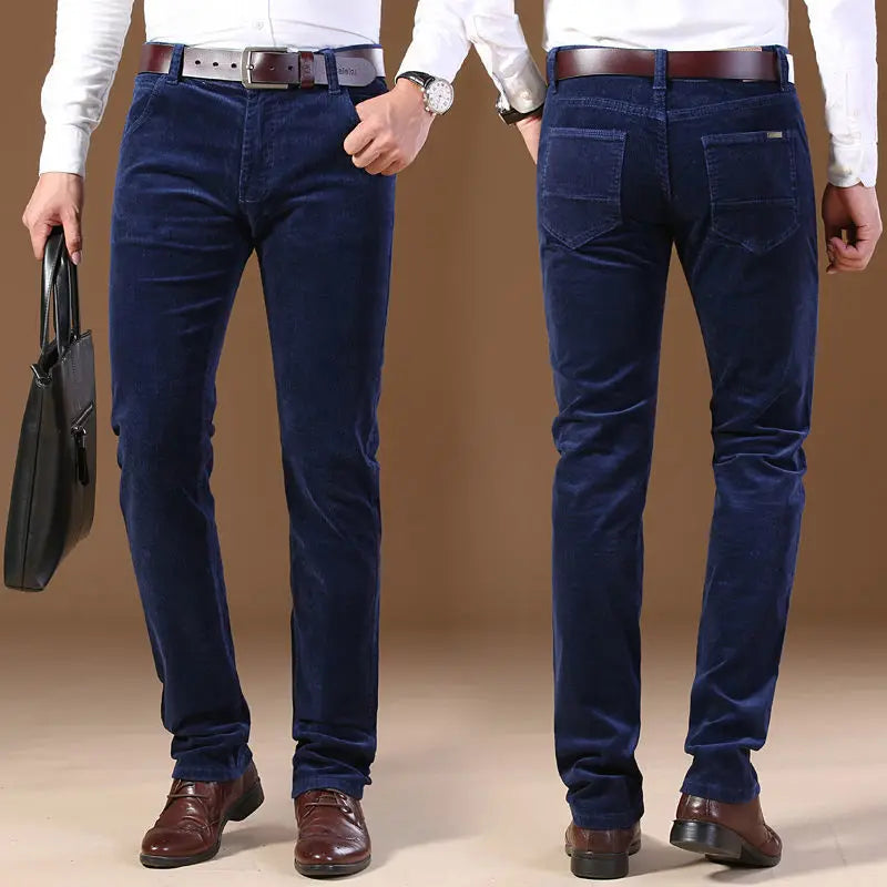 Daniel - Herren Cordhose mit geradem Schnitt und Komfort-Passform