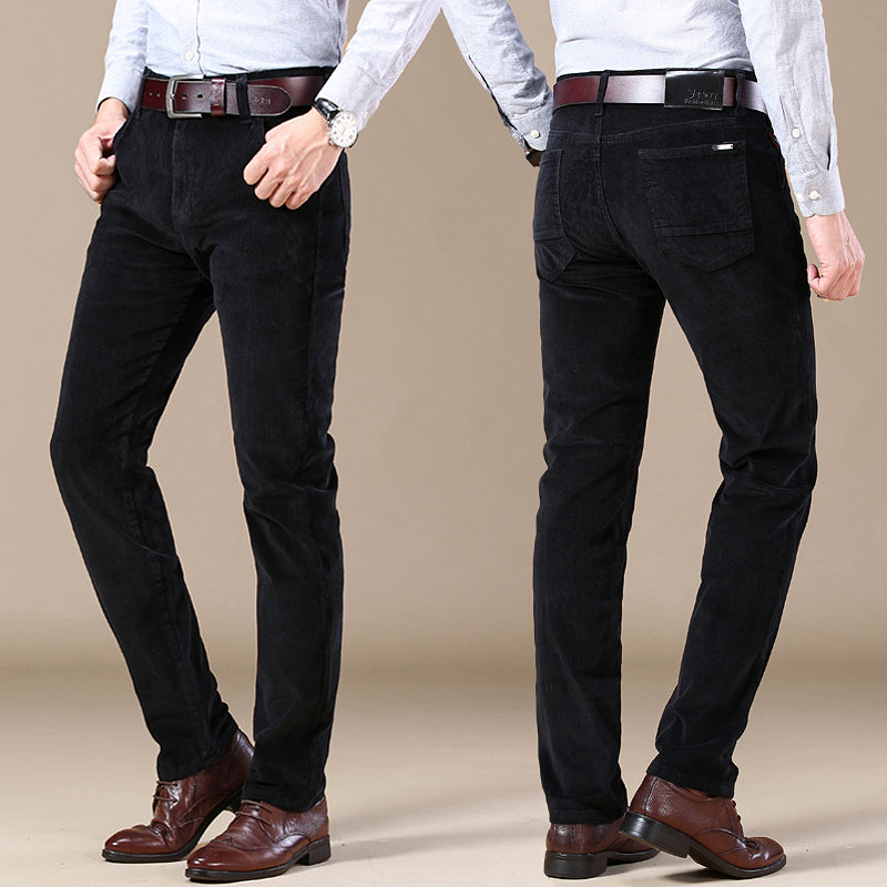 Daniel - Herren Cordhose mit geradem Schnitt und Komfort-Passform