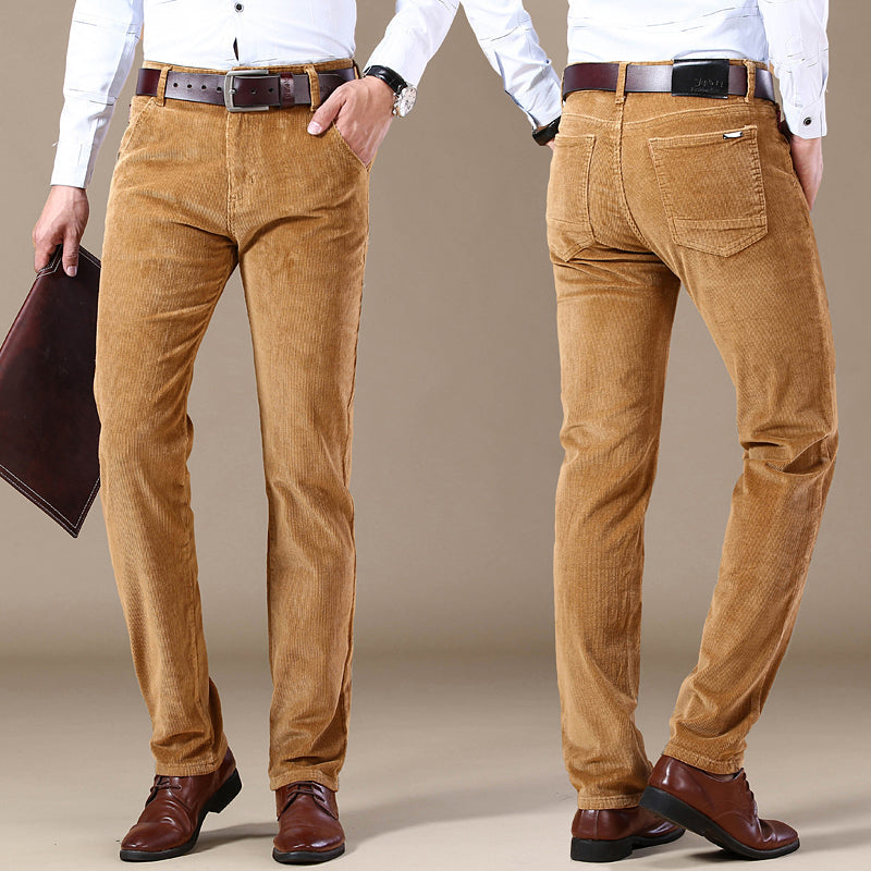 Daniel - Herren Cordhose mit geradem Schnitt und Komfort-Passform