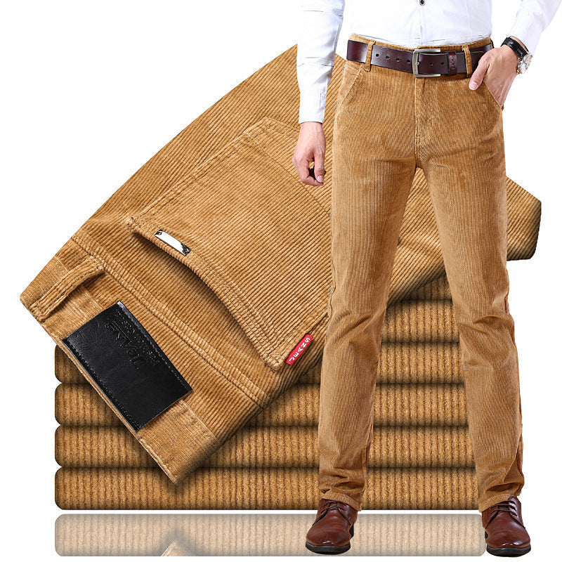 Daniel - Herren Cordhose mit geradem Schnitt und Komfort-Passform