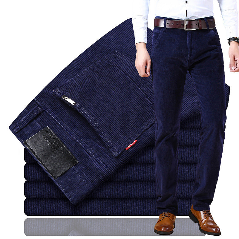 Daniel - Herren Cordhose mit geradem Schnitt und Komfort-Passform