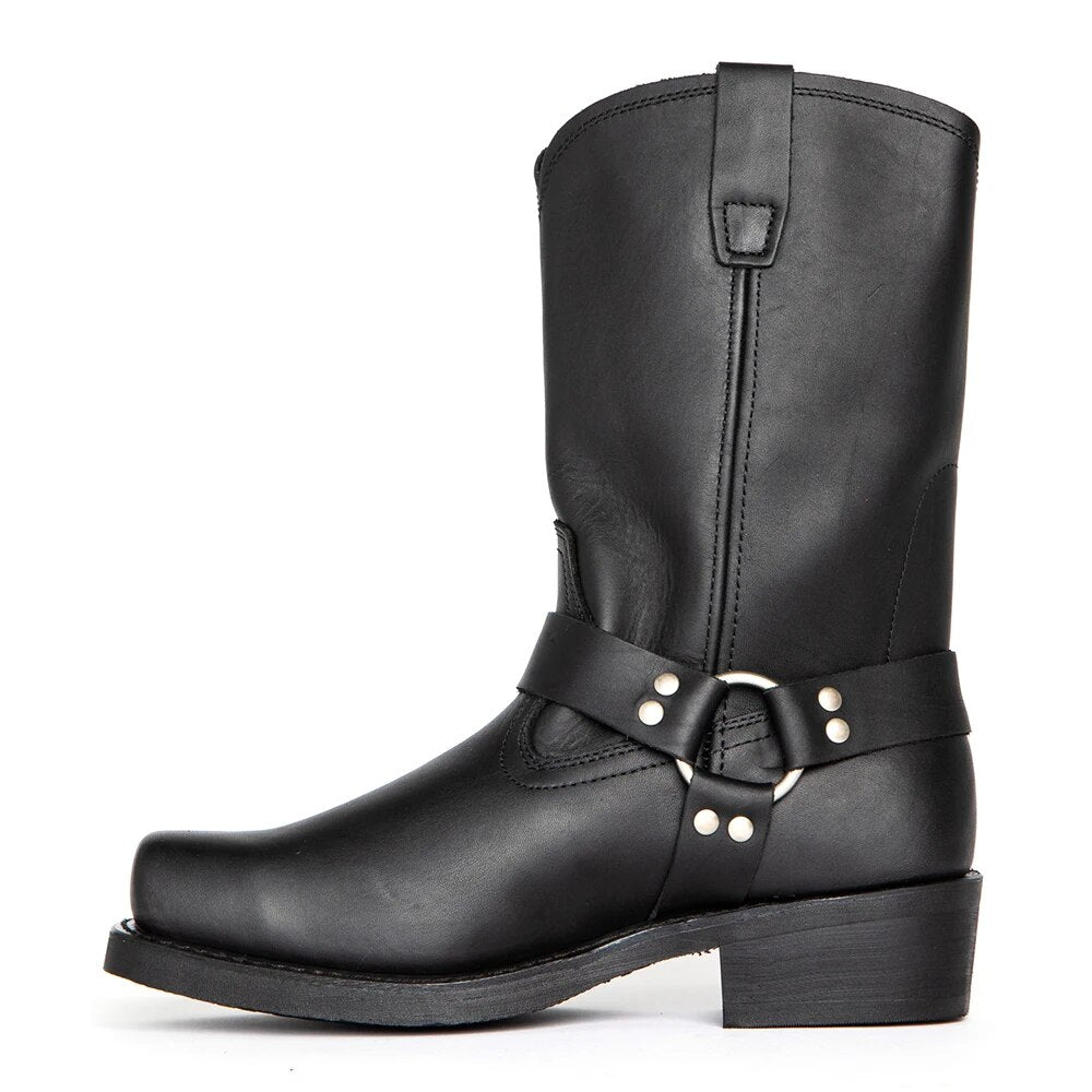 Ranger - Herren Bikerstiefel mit Schnalle