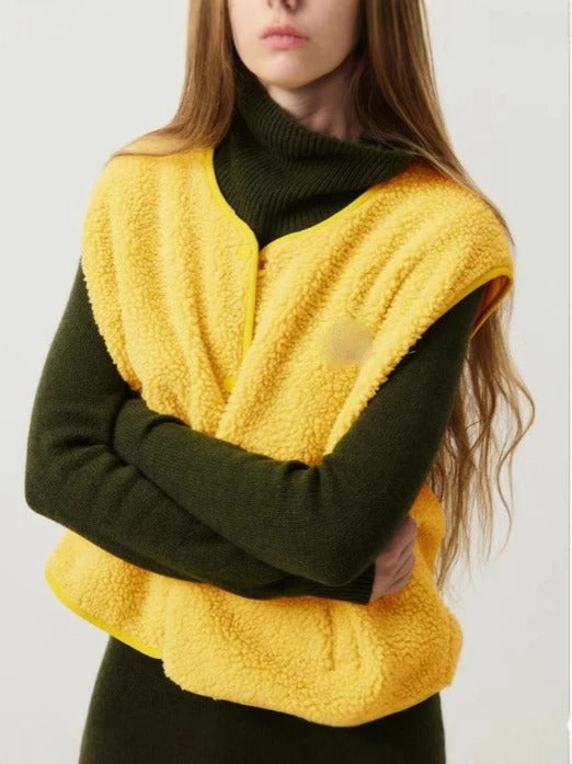 Leonie – Strukturierte Strickweste Damen