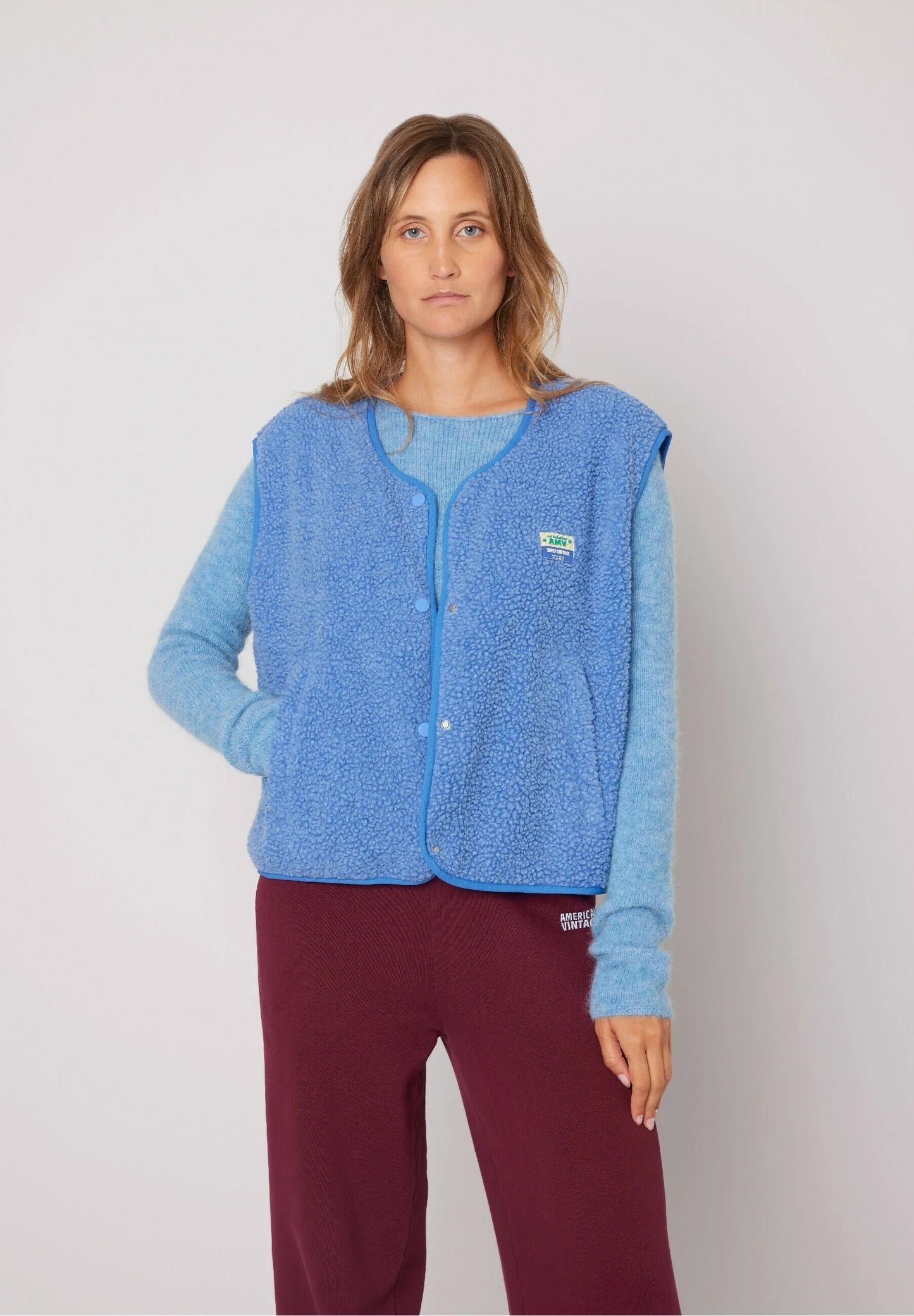 Leonie – Strukturierte Strickweste Damen