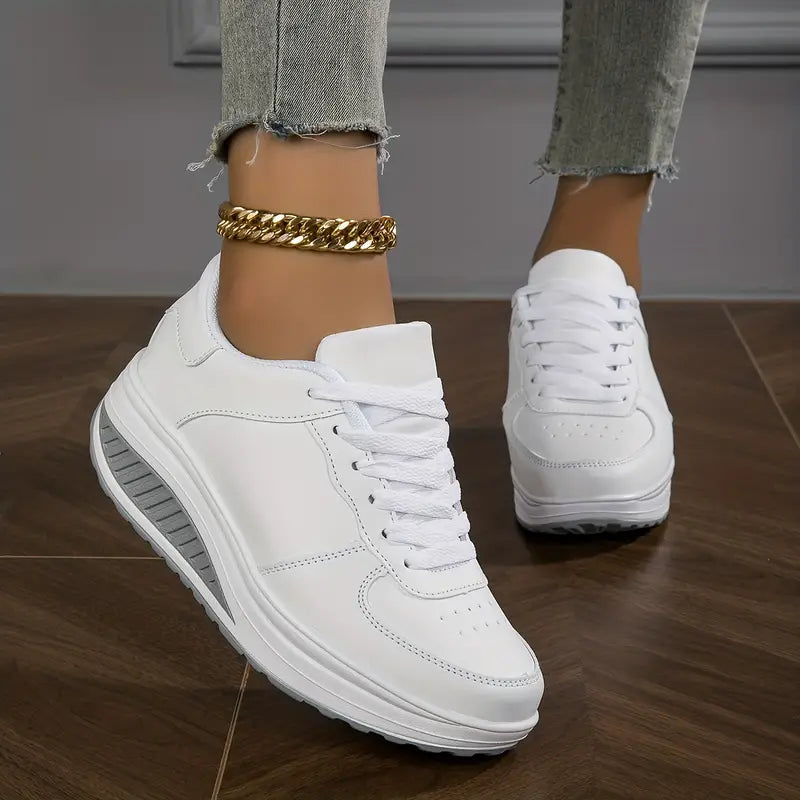 Sophie - Damen Sneaker mit Plateau Sohle
