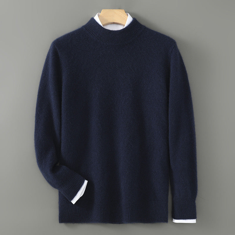 Michael - Herren Strickpullover mit Rundhalsausschnitt