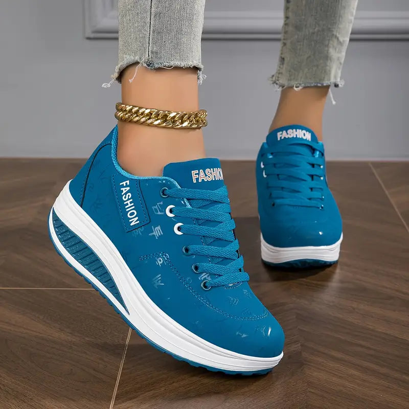 Sophie - Damen Sneaker mit Plateau Sohle