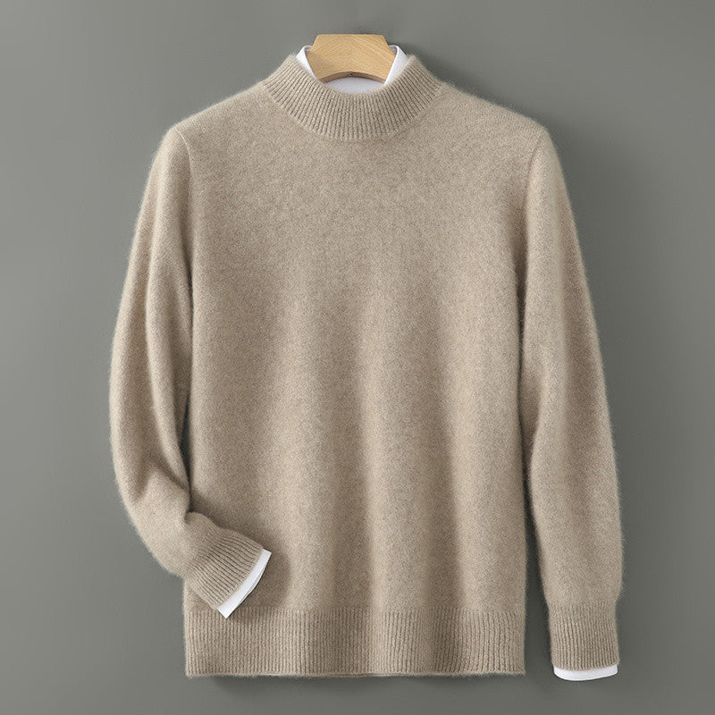 Michael - Herren Strickpullover mit Rundhalsausschnitt