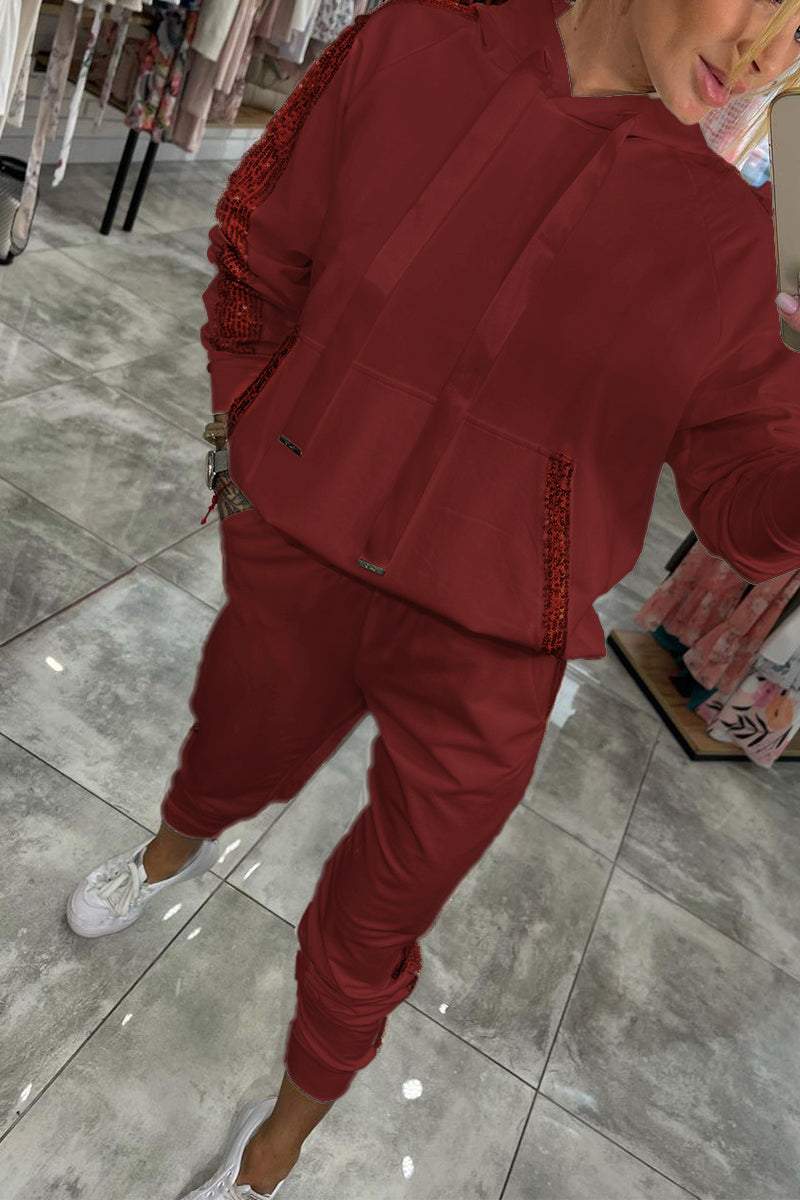 Clara - Damen Jogginganzug Hoodie Set