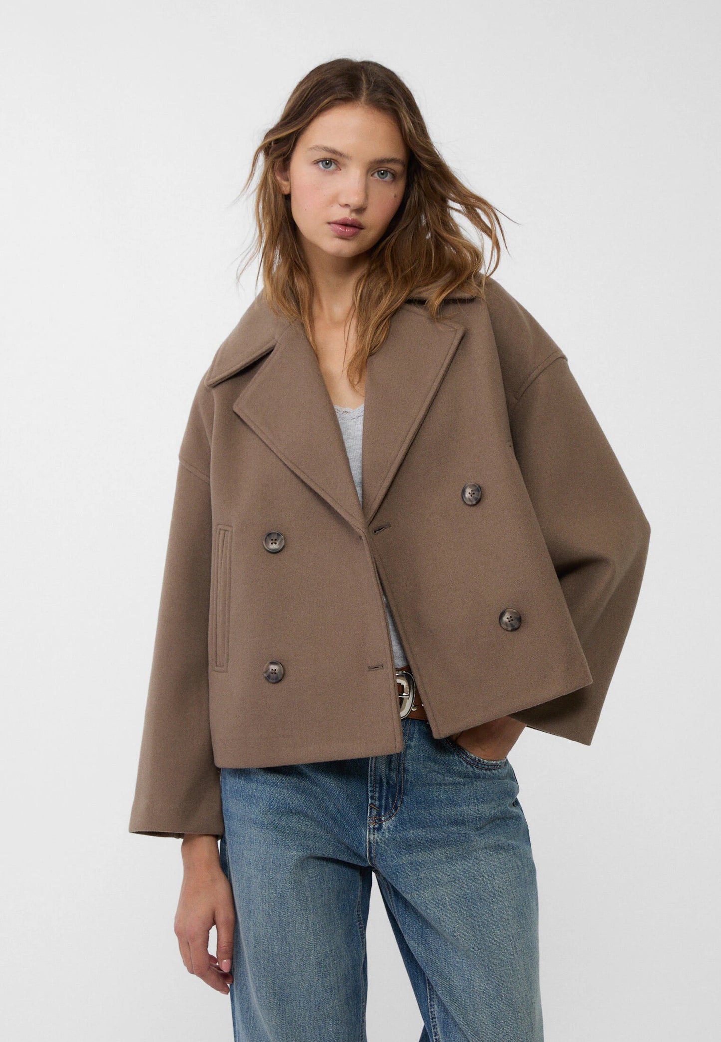 Lina – Kurzer Wollblazer Damen