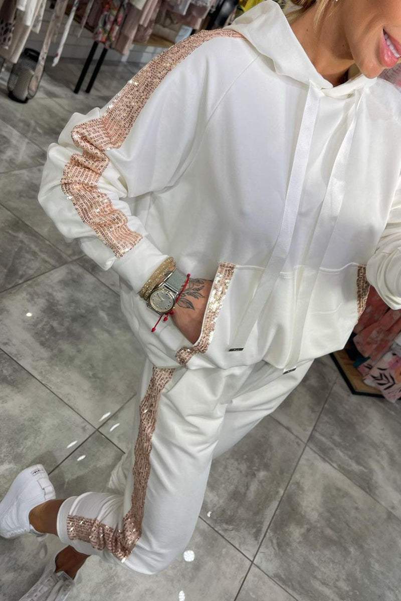 Clara - Damen Jogginganzug Hoodie Set