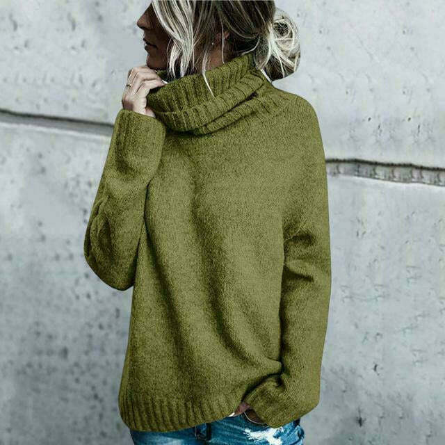 Elena – Damen Wolle Rollkragenpullover