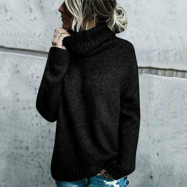 Elena – Damen Wolle Rollkragenpullover