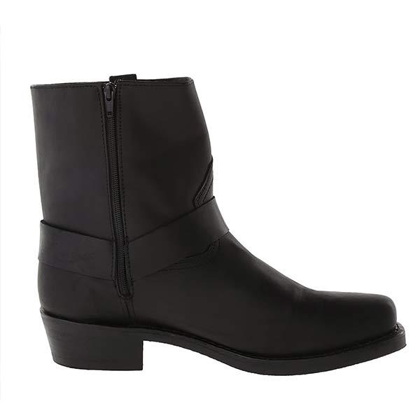 Felix - Herren Lederstiefel im Biker-Stil mit Riemen