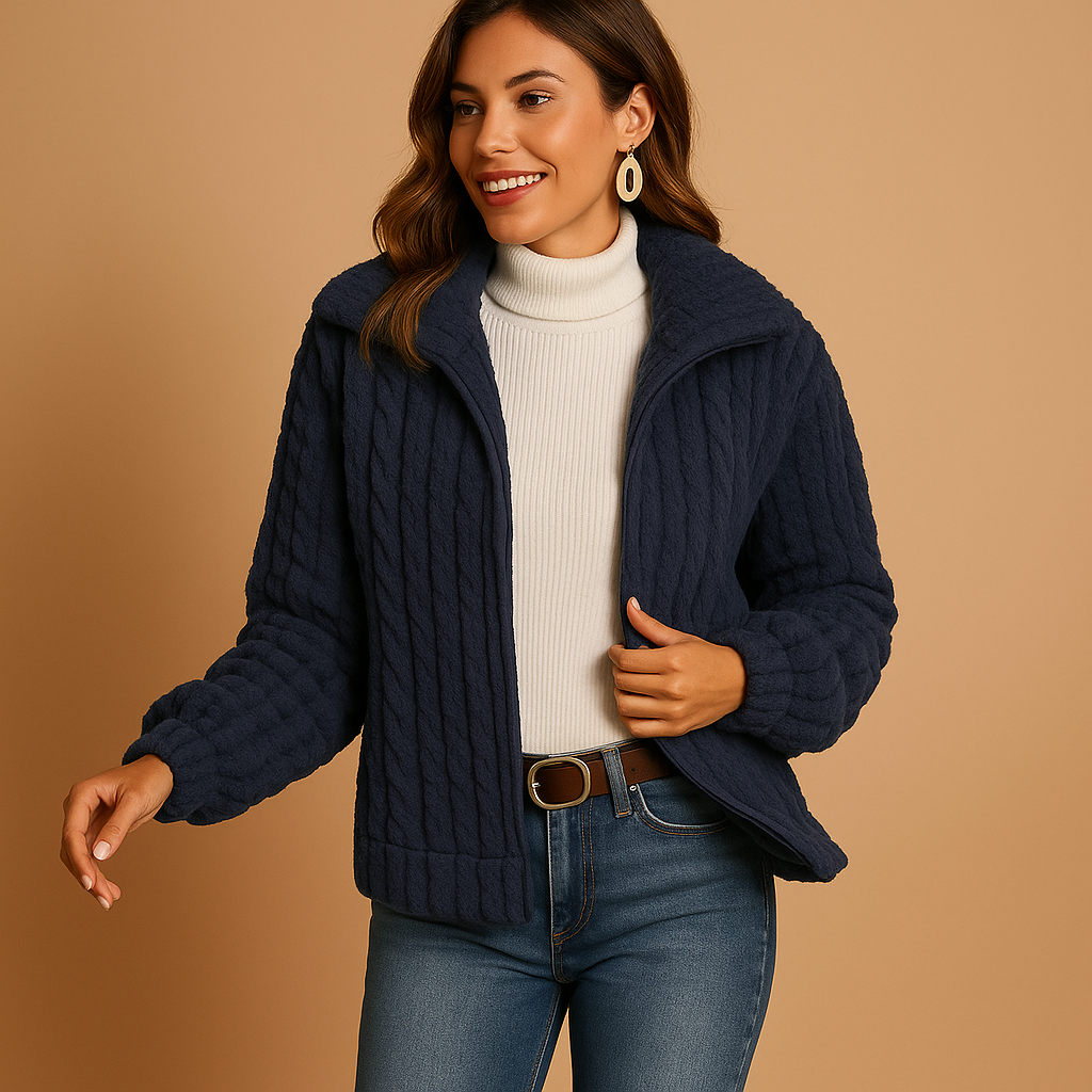Ahri – Flauschige Damenjacke