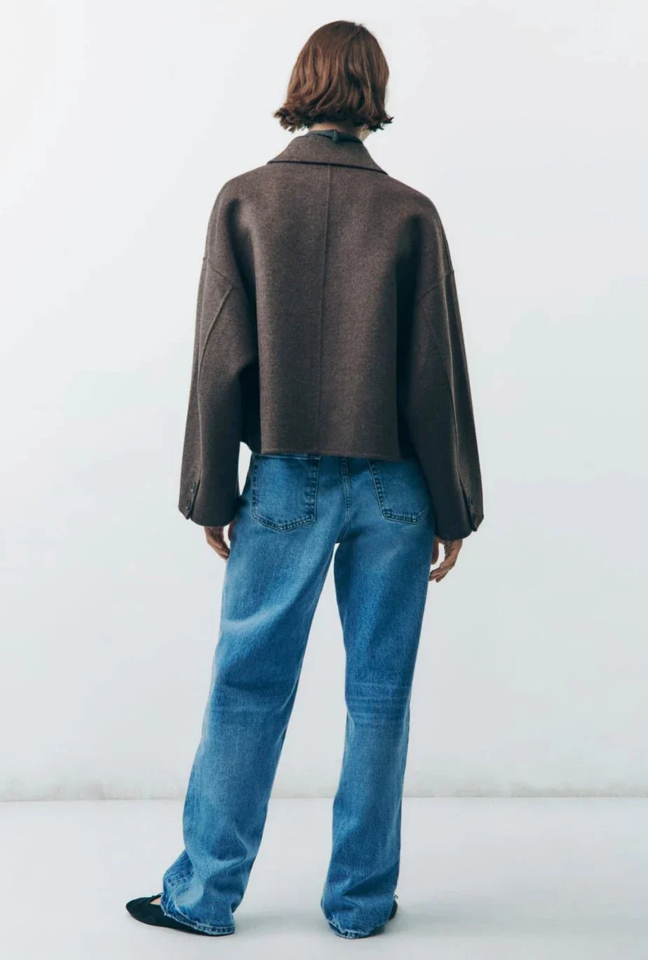 Clara - Damen Kurzjacke mit Knöpfen