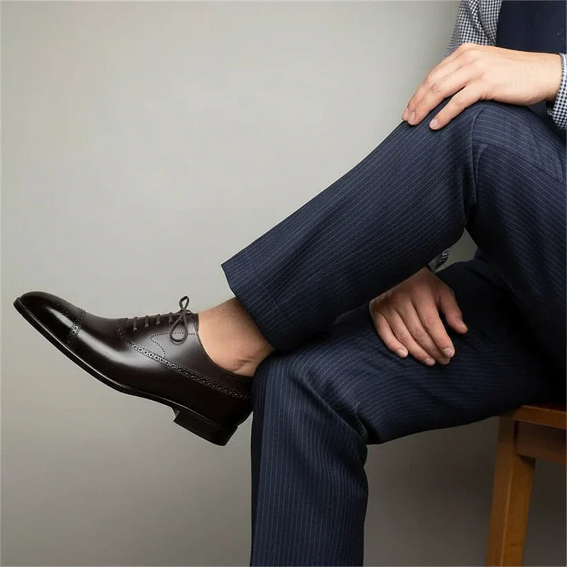 Lukas – Klassische Oxford-Brogues für Herren