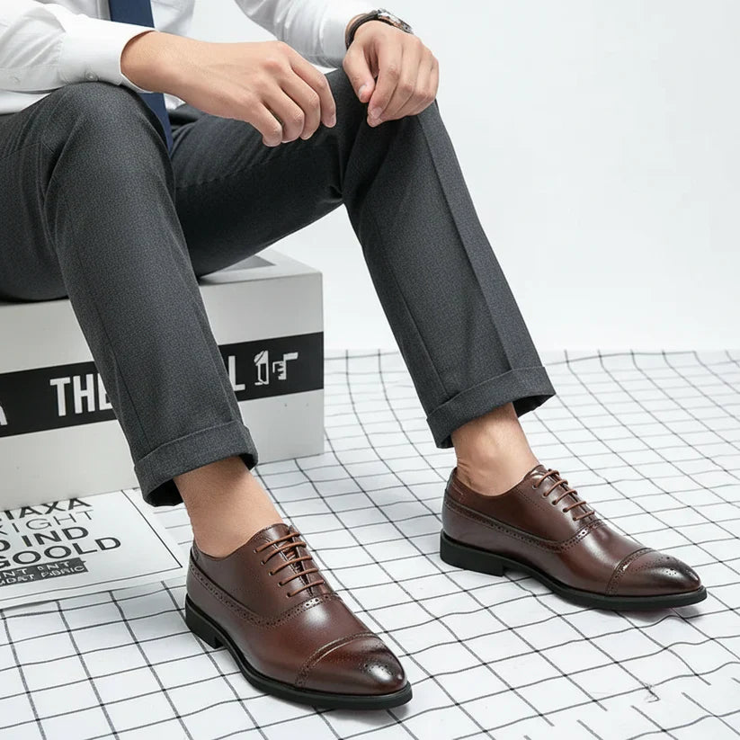 Lukas – Klassische Oxford-Brogues für Herren