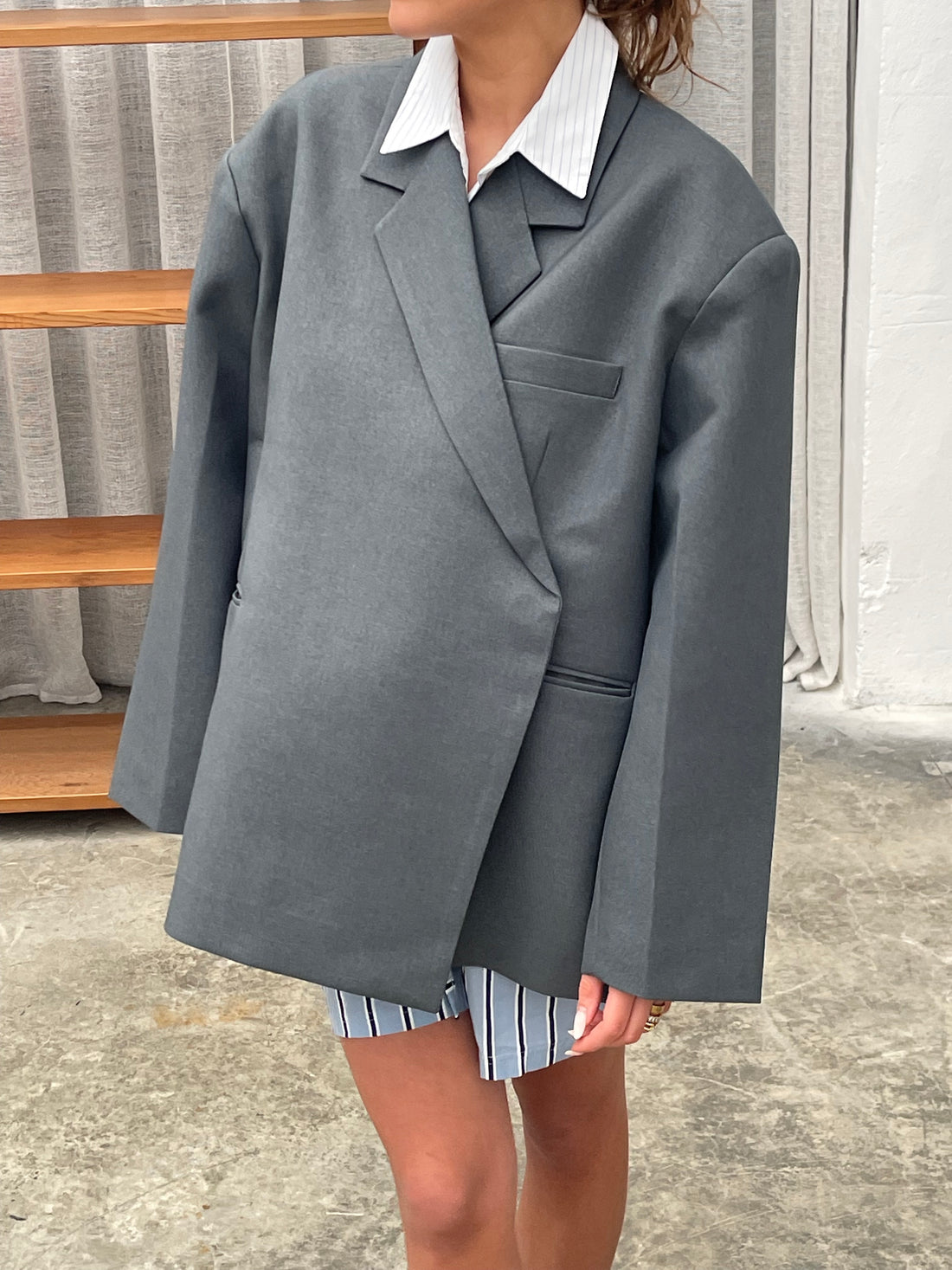 Helena - Damen Blazer Oversize Langarm