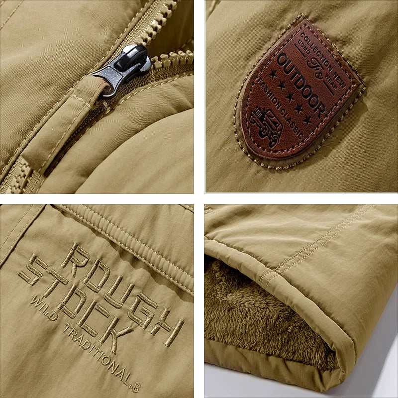 Felix – Gefütterte Outdoor Winterjacke Herren
