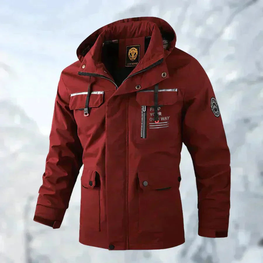 Leon - Herren Winterjacke Outdoor warm wasserdicht