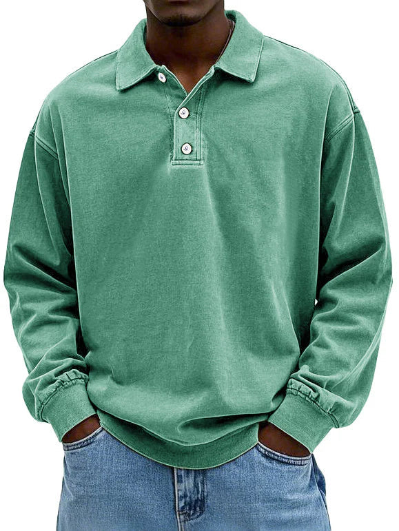 Max - Herren Poloshirt Langarm