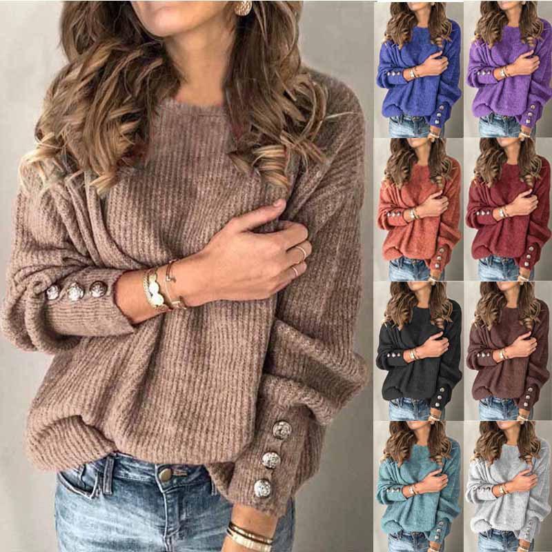Isabella – Winter Kaschmir Pullover mit Rollkragen und Knopfdetails