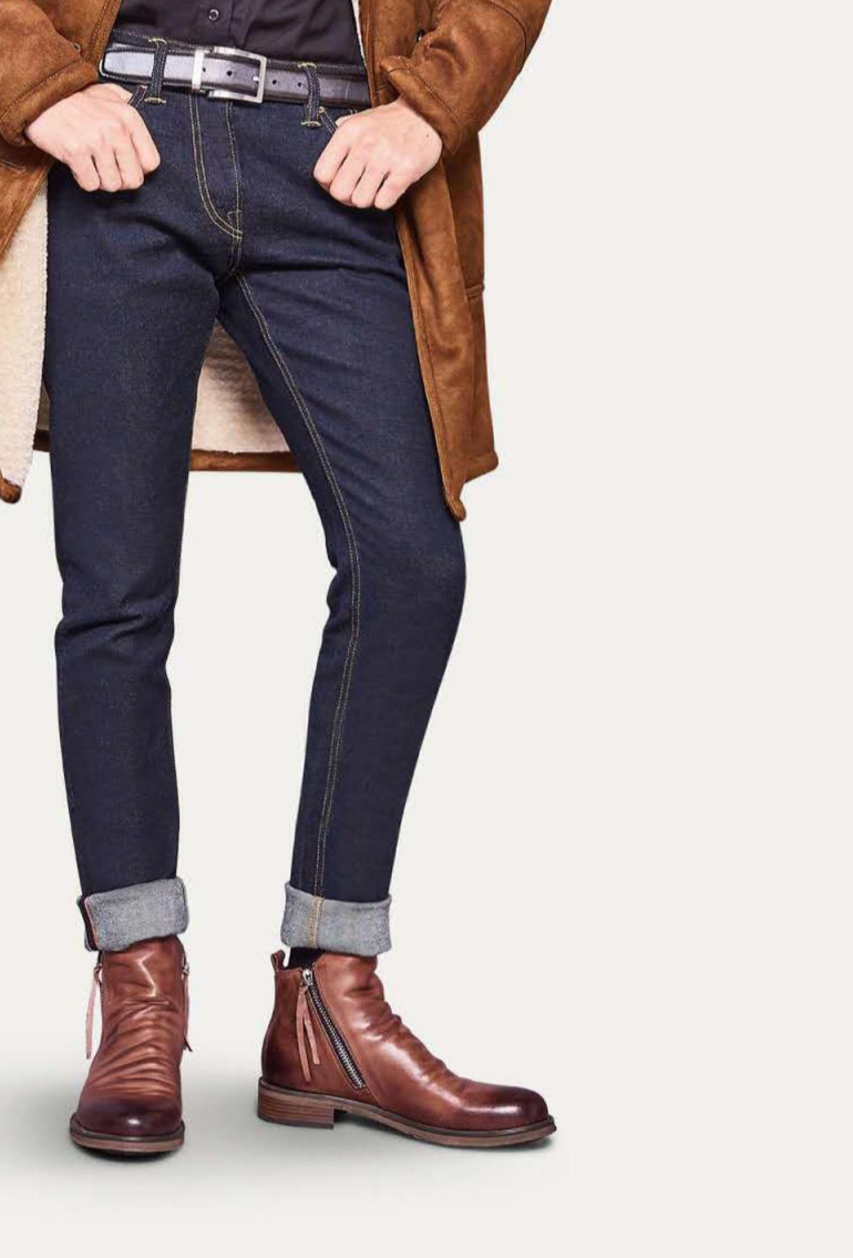 Jhin – Elegante Herren Stiefeletten mit Reißverschluss