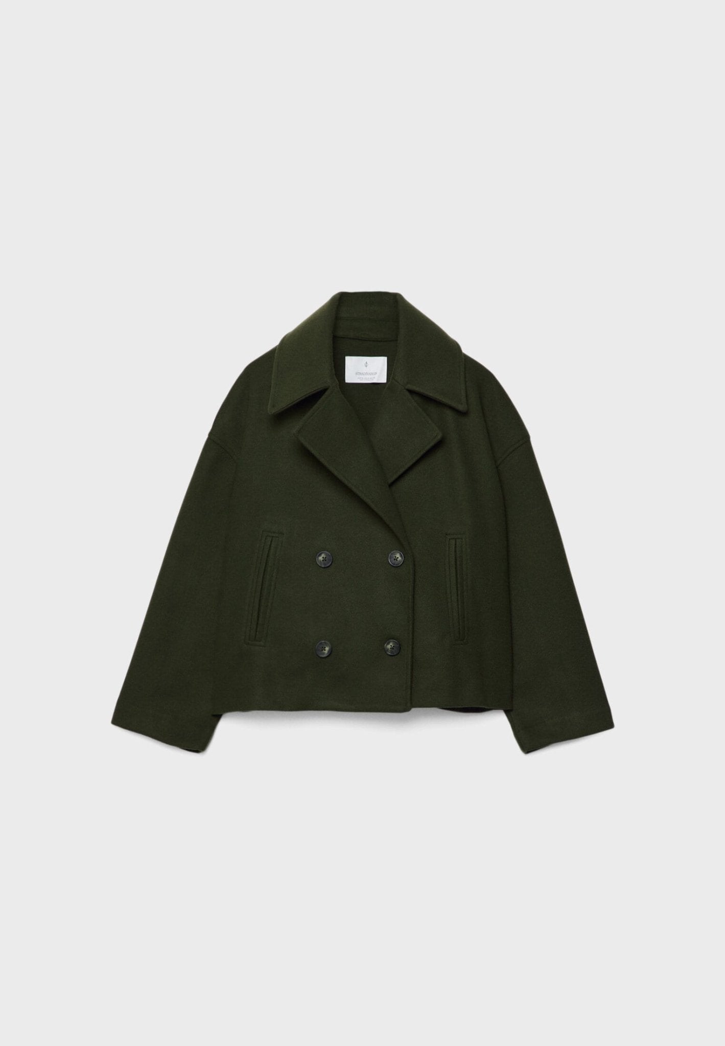 Lina – Kurzer Wollblazer im Oversized-Look für Damen