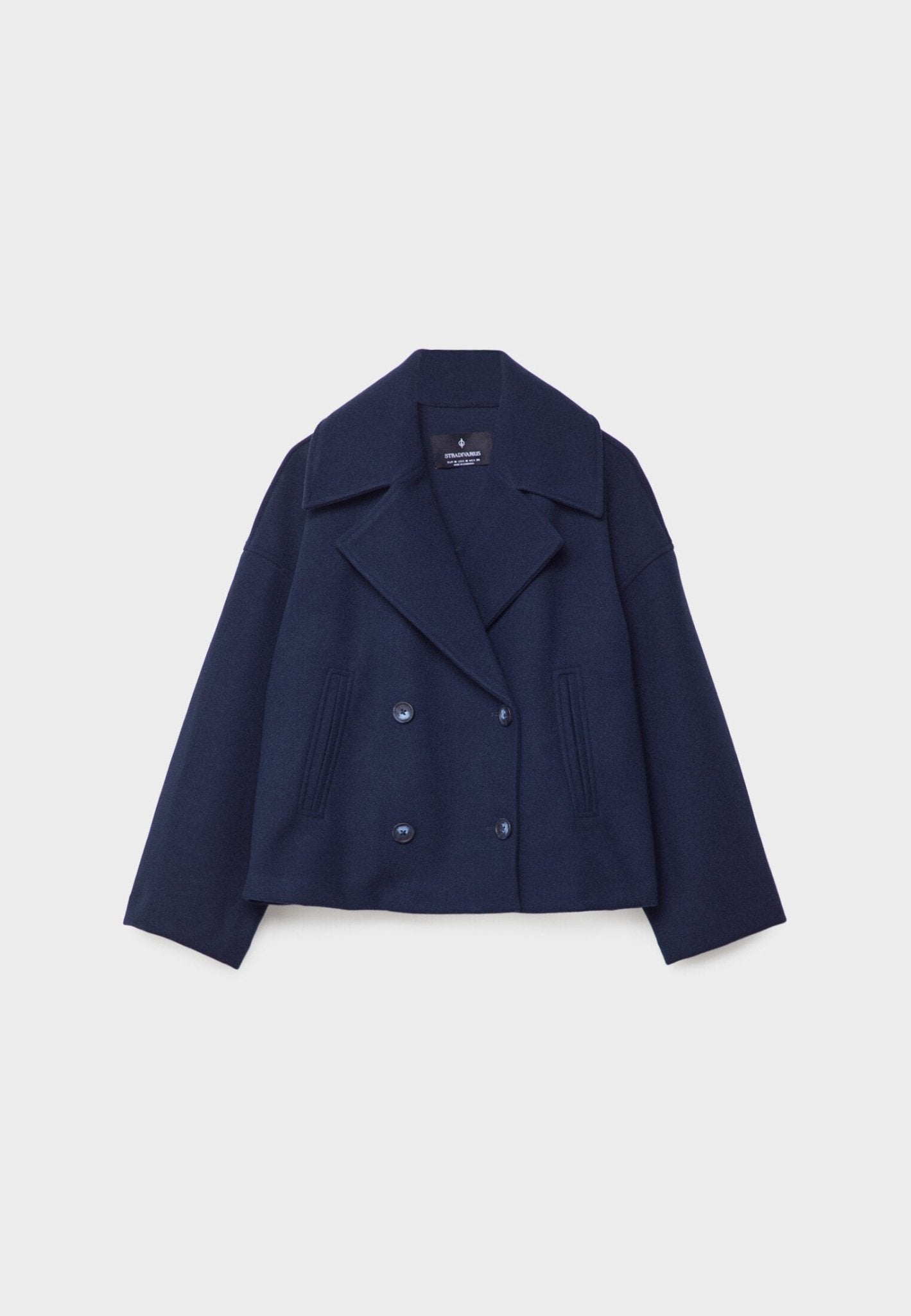 Lina – Kurzer Wollblazer im Oversized-Look für Damen