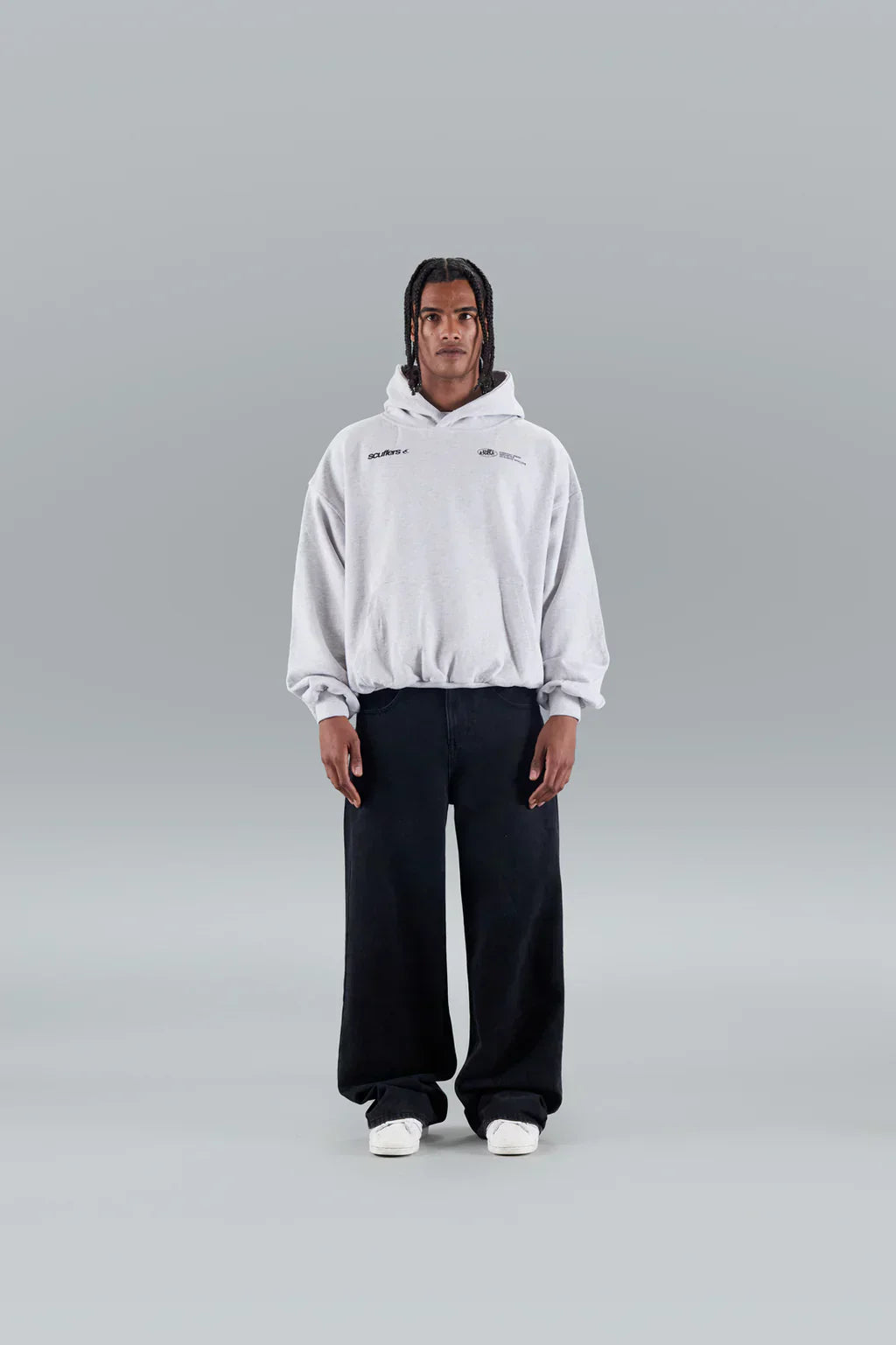 Ben – Klassischer Logo-Hoodie mit Kapuze für Herren