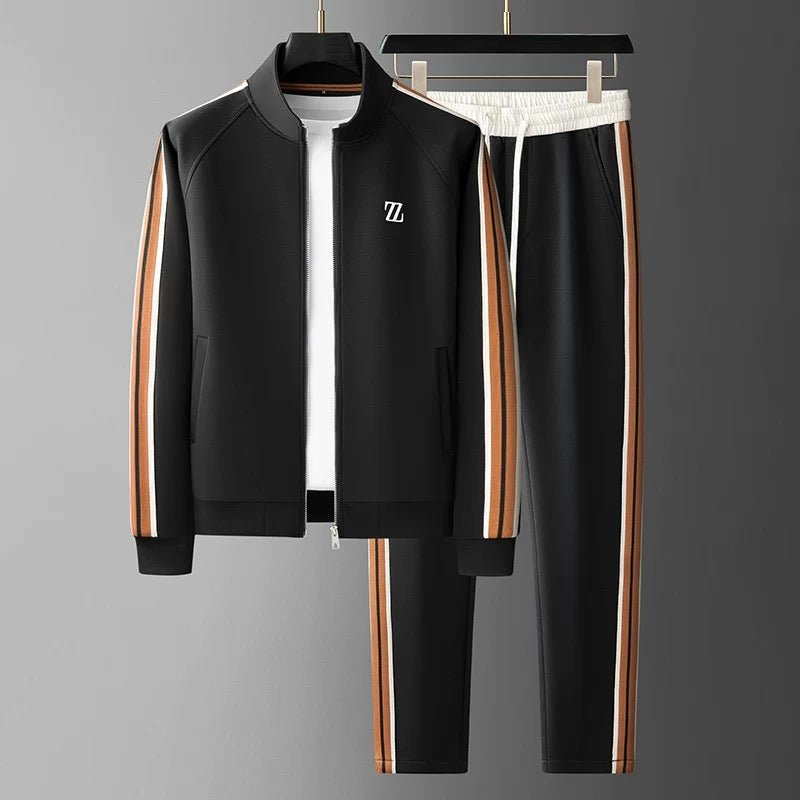 Luca - Herren Trainingsanzug mit Reißverschlussjacke