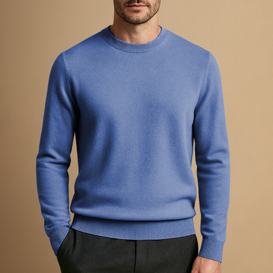 Finn – Klassischer Feinstrick Pullover für Herren