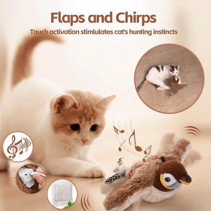 ChirpBuddy Interactive Bird Toy for Cats