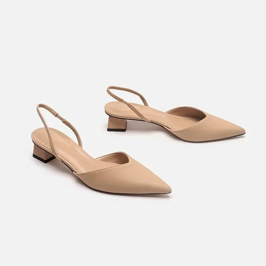 Serena – Eleganter Slingback-Pumps mit Komfortfußbett und Blockabsatz