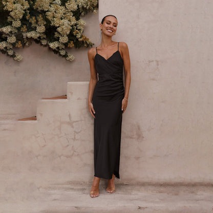 Nuria | Vestido ajustado con tirantes finos