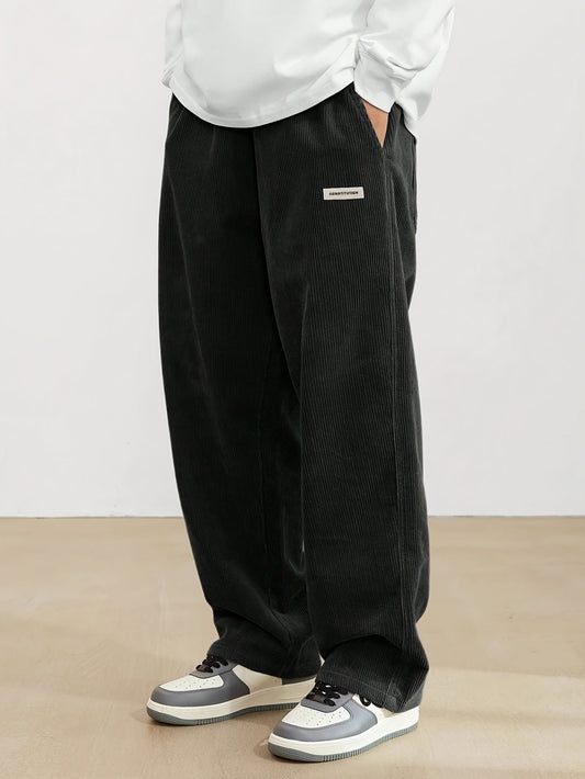 Luca - Herren Cordhose mit weitem Schnitt und Komfort-Passform
