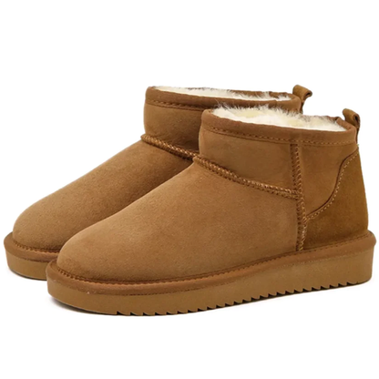 BreezeBoots™ | Boston Mini Stiefel - Braun / 36