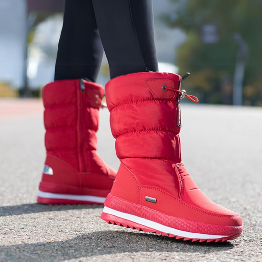 Aria - Damen Winterstiefel gefüttert mit rutschfester Sohle