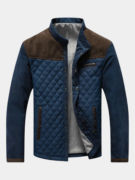 David - Herren Steppjacke mit Stehkragen
