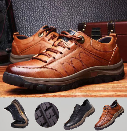 Lukas – Men's outdoor sneakers with treaded soles and comfortable footbed